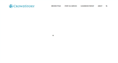 Desktop Screenshot of crowdstory.com